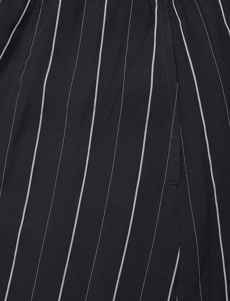 Rue de Tokyo - PILAR STRIPED TENCEL - midi-röcke - dark navy stripe - 2