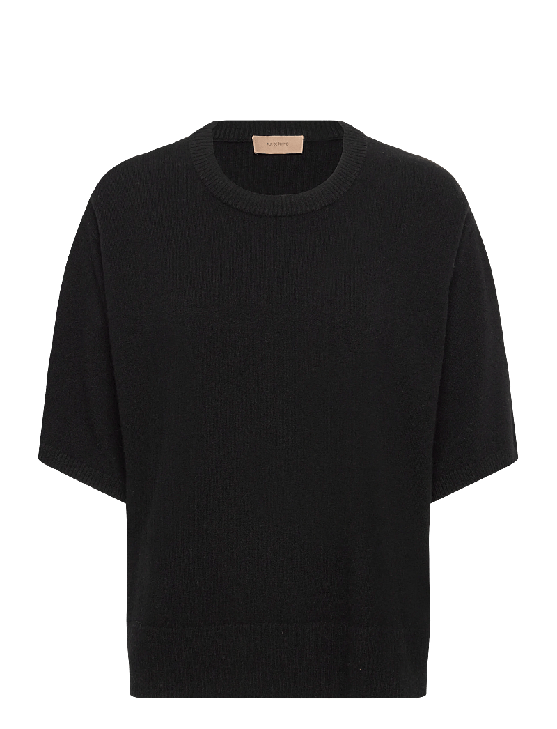 Rue de Tokyo - KARA MERINO - t-shirts & tops - black - 0