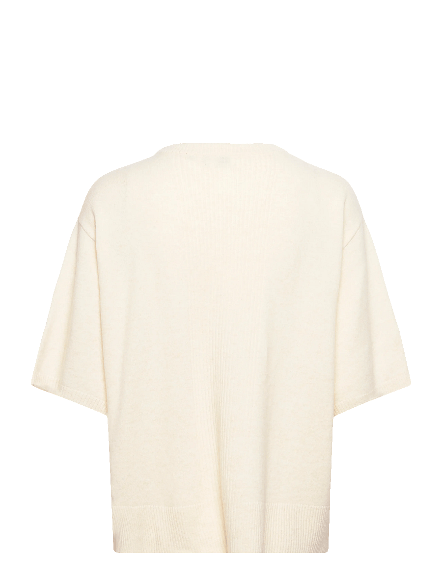 Rue de Tokyo - KARA MERINO - t-shirts - cream - 1