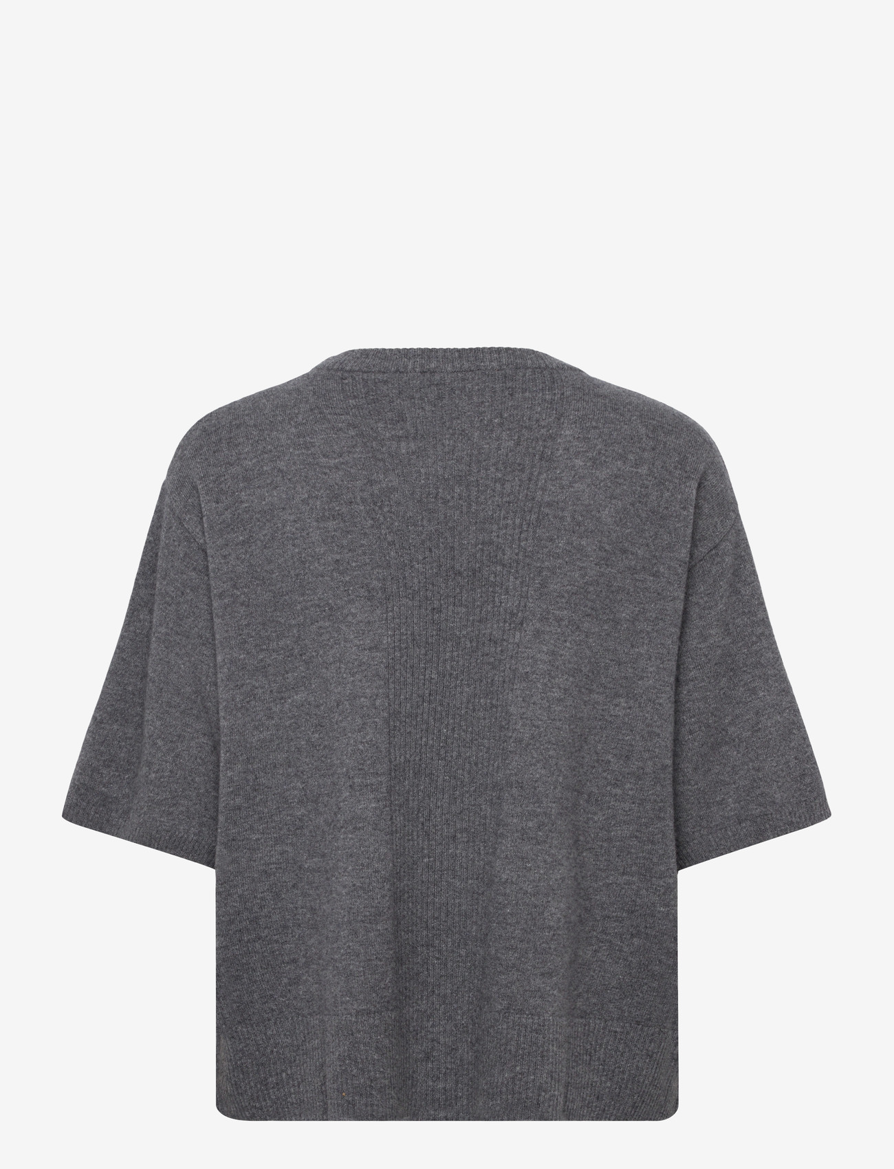 Rue de Tokyo - KARA MERINO - t-shirts - grey melange - 1