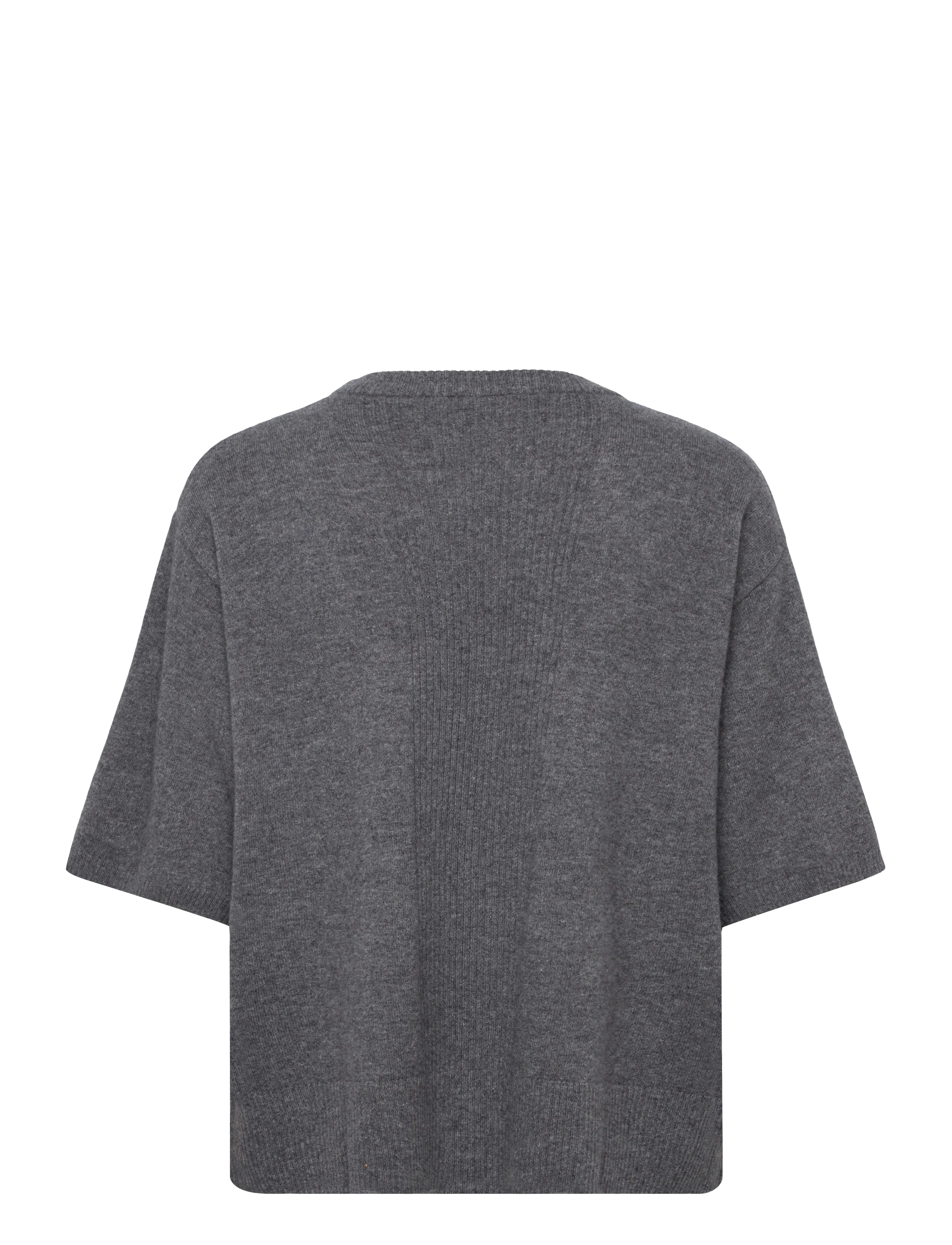 Rue de Tokyo - KARA MERINO - t-shirts & tops - grey melange - 1