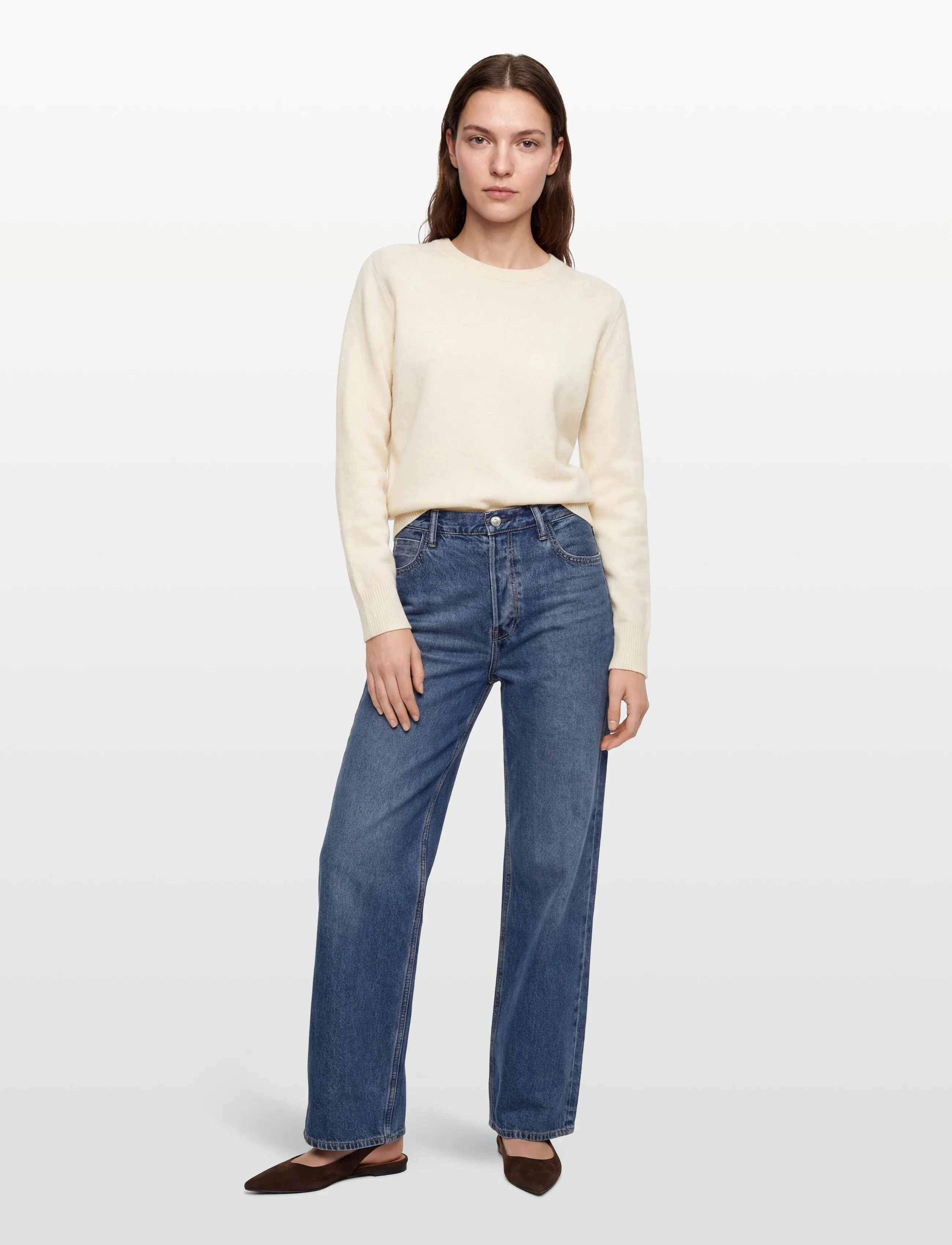Rue de Tokyo - KARRIE MERINO - neulepuserot - cream - 0