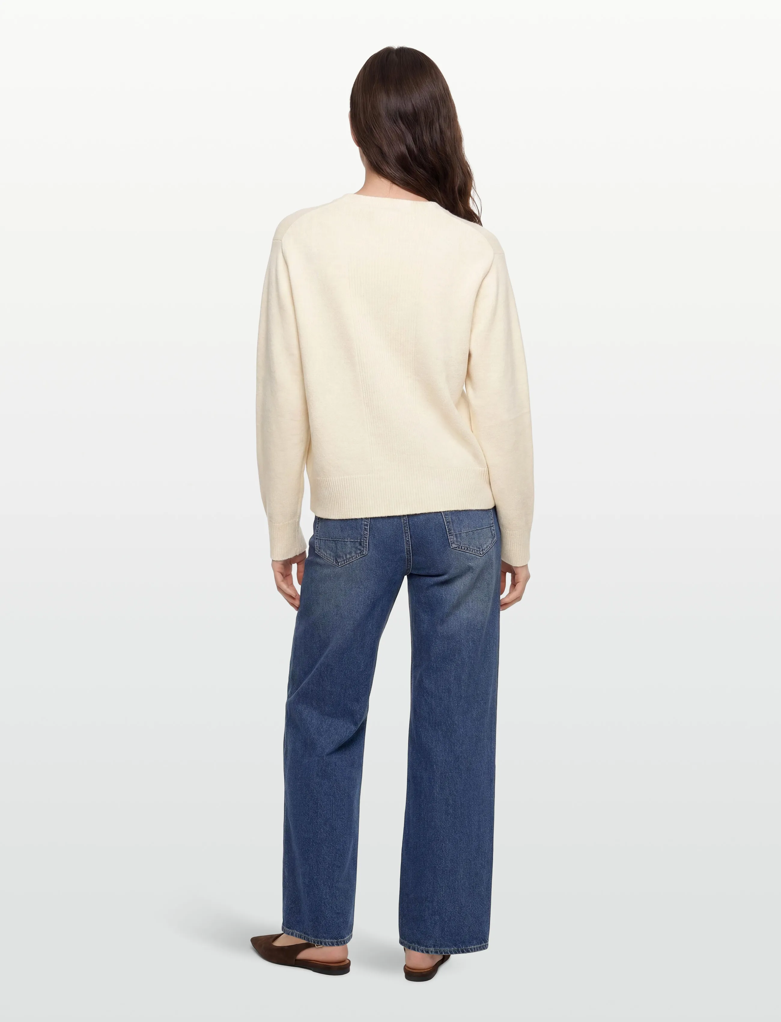 Rue de Tokyo - KARRIE MERINO - pullover - cream - 4