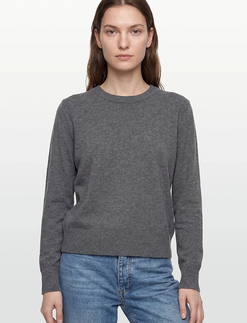 Rue de Tokyo - KARRIE MERINO - trøjer - grey melange - 3