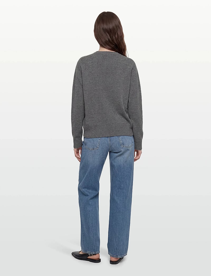 Rue de Tokyo - KARRIE MERINO - trøjer - grey melange - 4