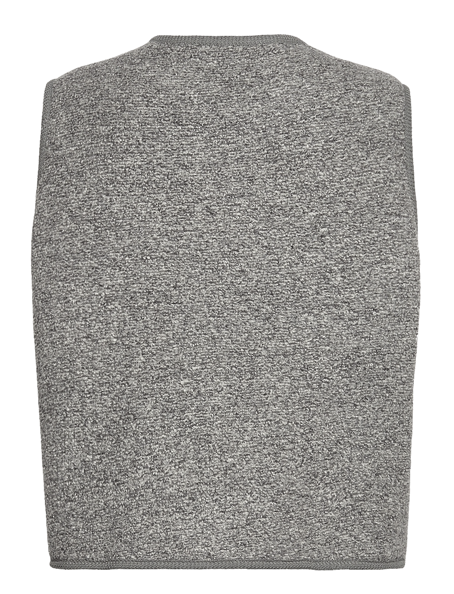 Rue de Tokyo - CAS TEDDY - fleece- und teddy-westen - grey melange - 1