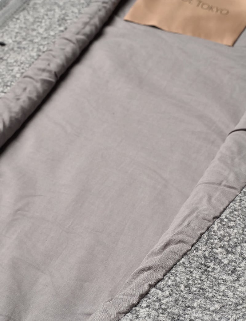 Rue de Tokyo - CAS TEDDY - fleece- og teddyveste - grey melange - 4
