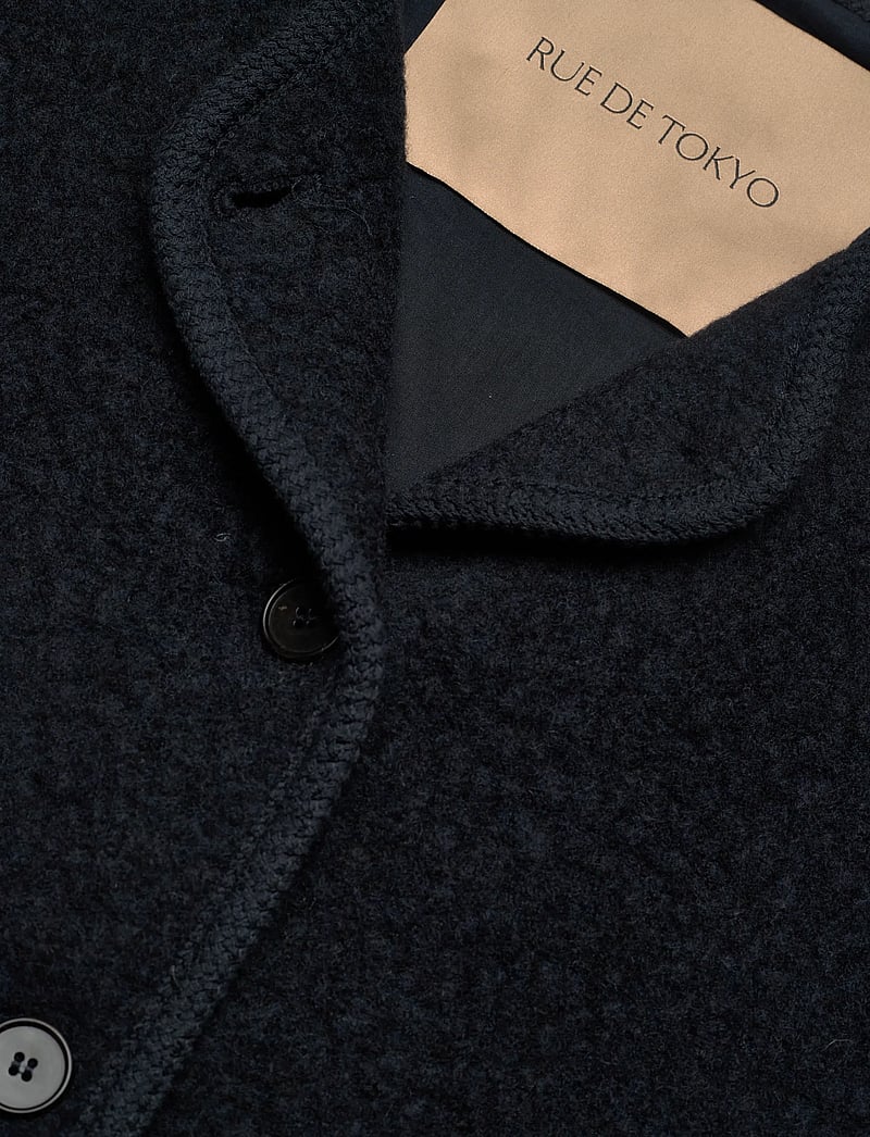 Rue de Tokyo - CAS TEDDY - fleece- und teddy-westen - navy - 2