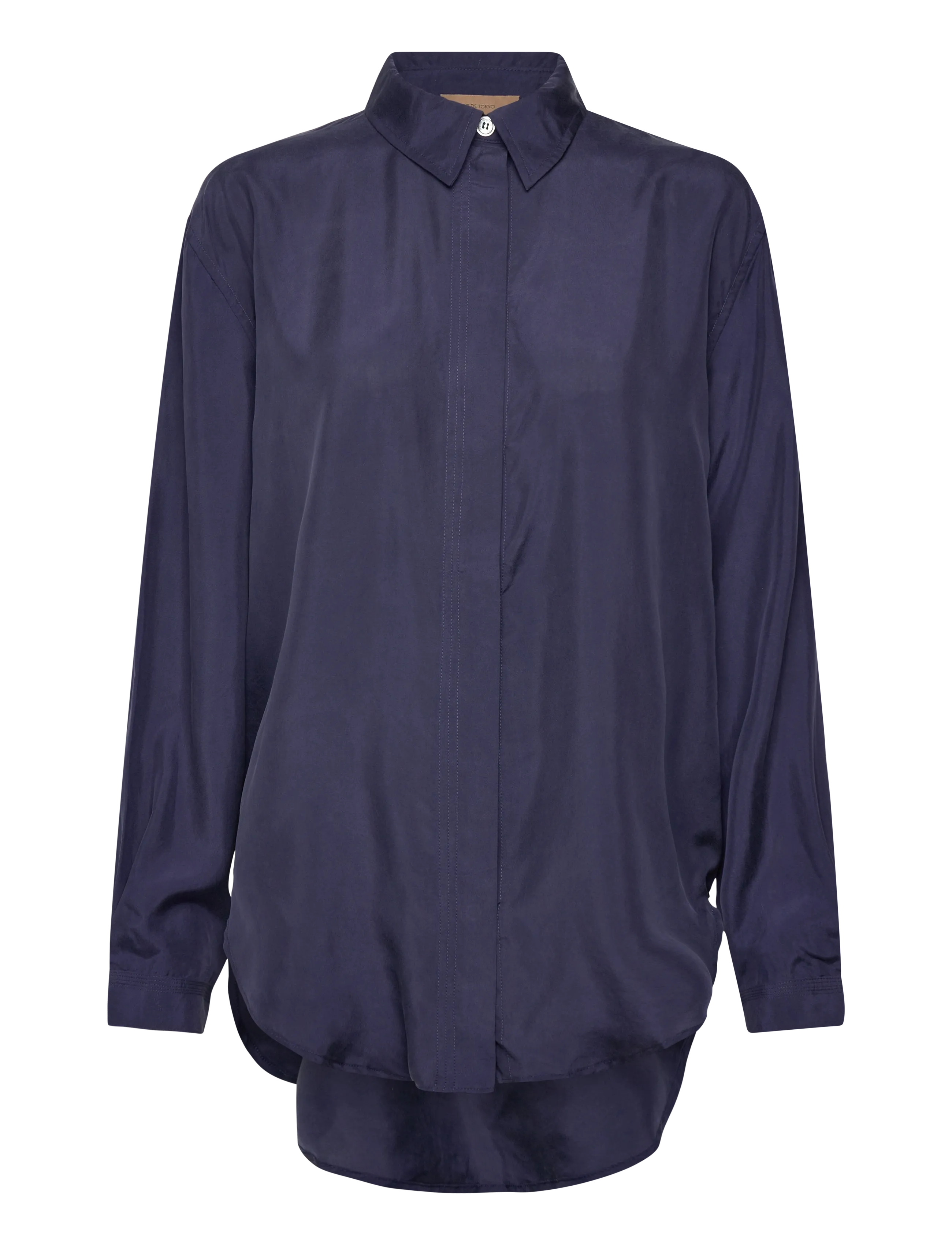 RUE DE TOKYO Stella Silk Navy - M - Damen