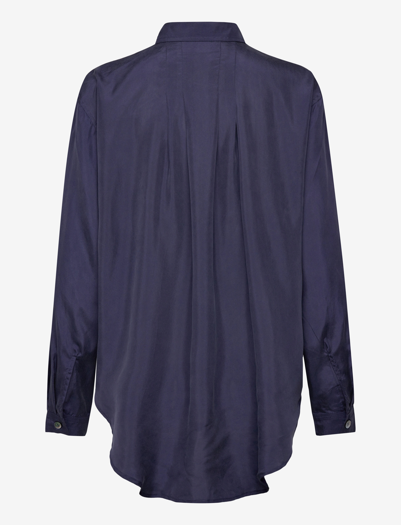Rue de Tokyo - STELLA SILK - langærmede bluser - navy - 2