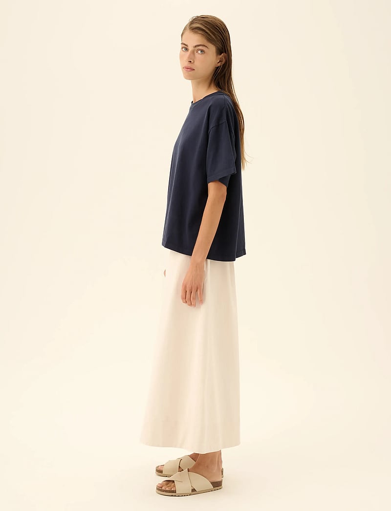 Rue de Tokyo - PARMIDA MODAL POPLIN - chinos - cream - 3