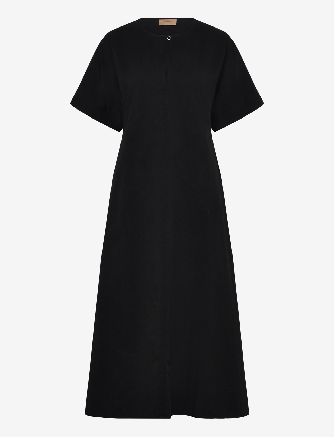 Rue de Tokyo - DAFNE MODAL POPLIN - midikleidid - black - 0