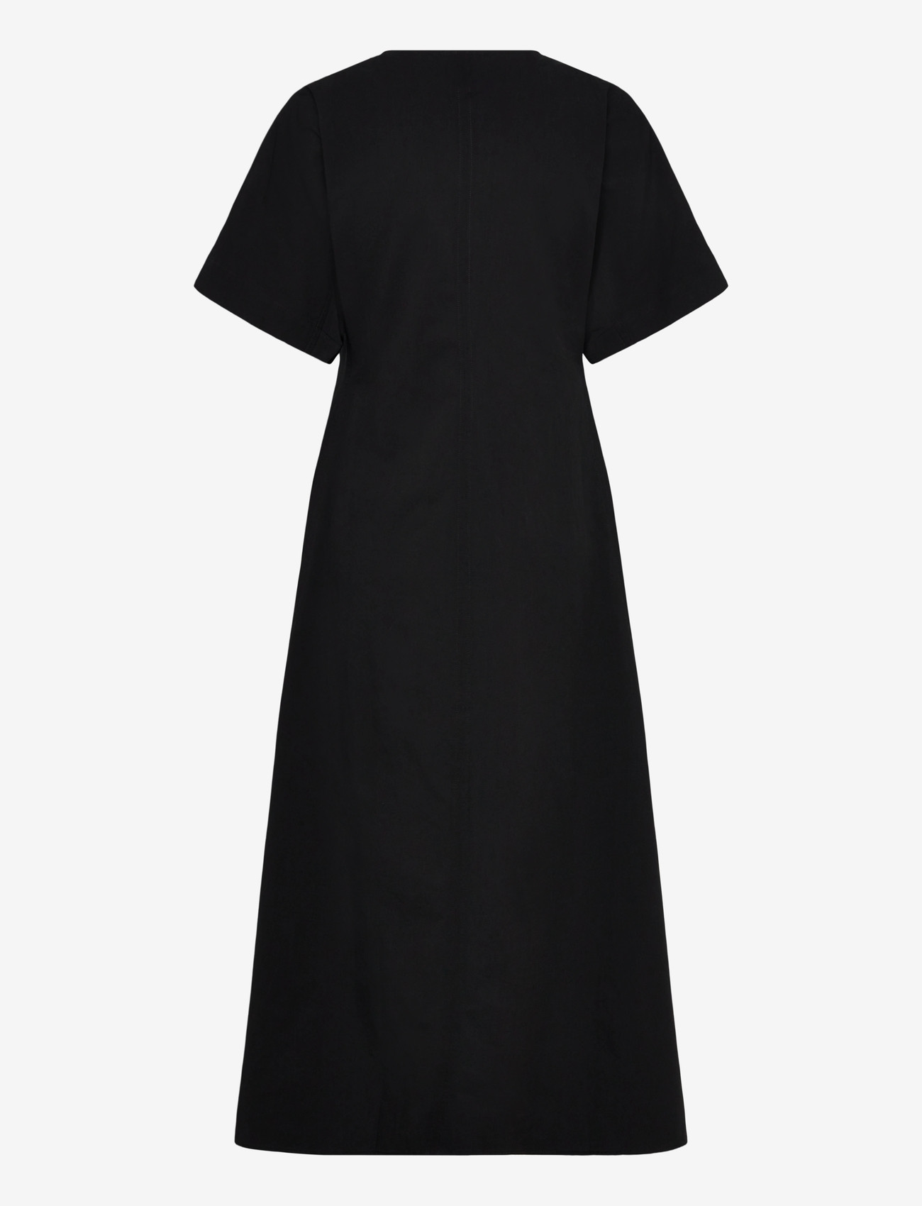 Rue de Tokyo - DAFNE MODAL POPLIN - midikleidid - black - 1