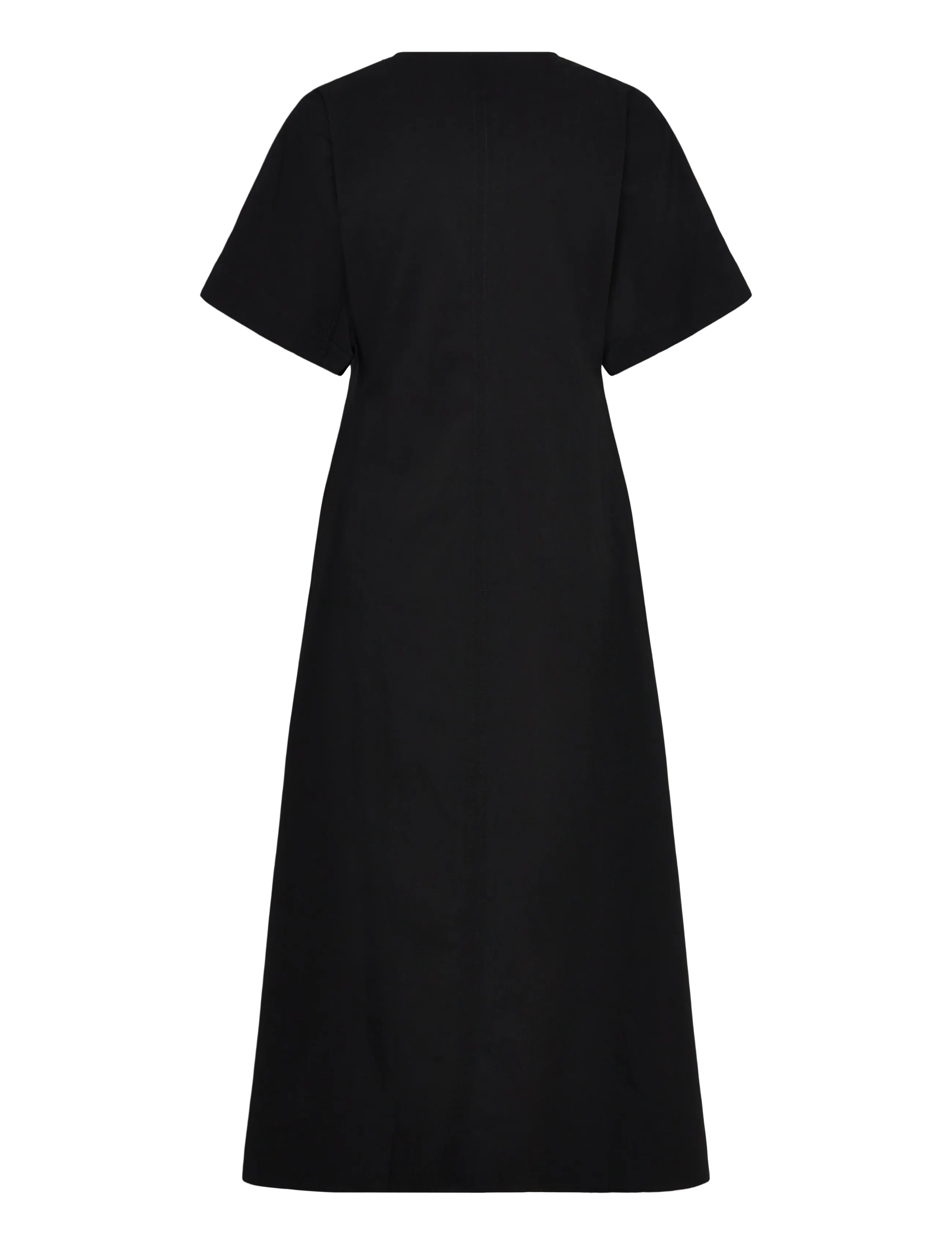 Rue de Tokyo - DAFNE MODAL POPLIN - midi dresses - black - 2