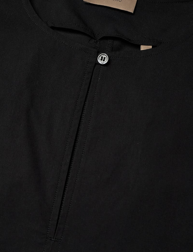 Rue de Tokyo - DAFNE MODAL POPLIN - midikleidid - black - 2