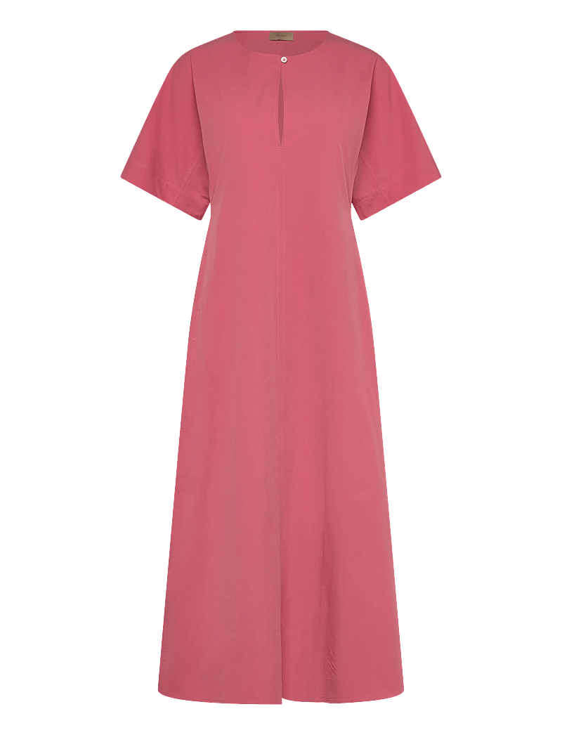 Rue de Tokyo - DAFNE MODAL POPLIN - midi kjoler - raspberry red - 1