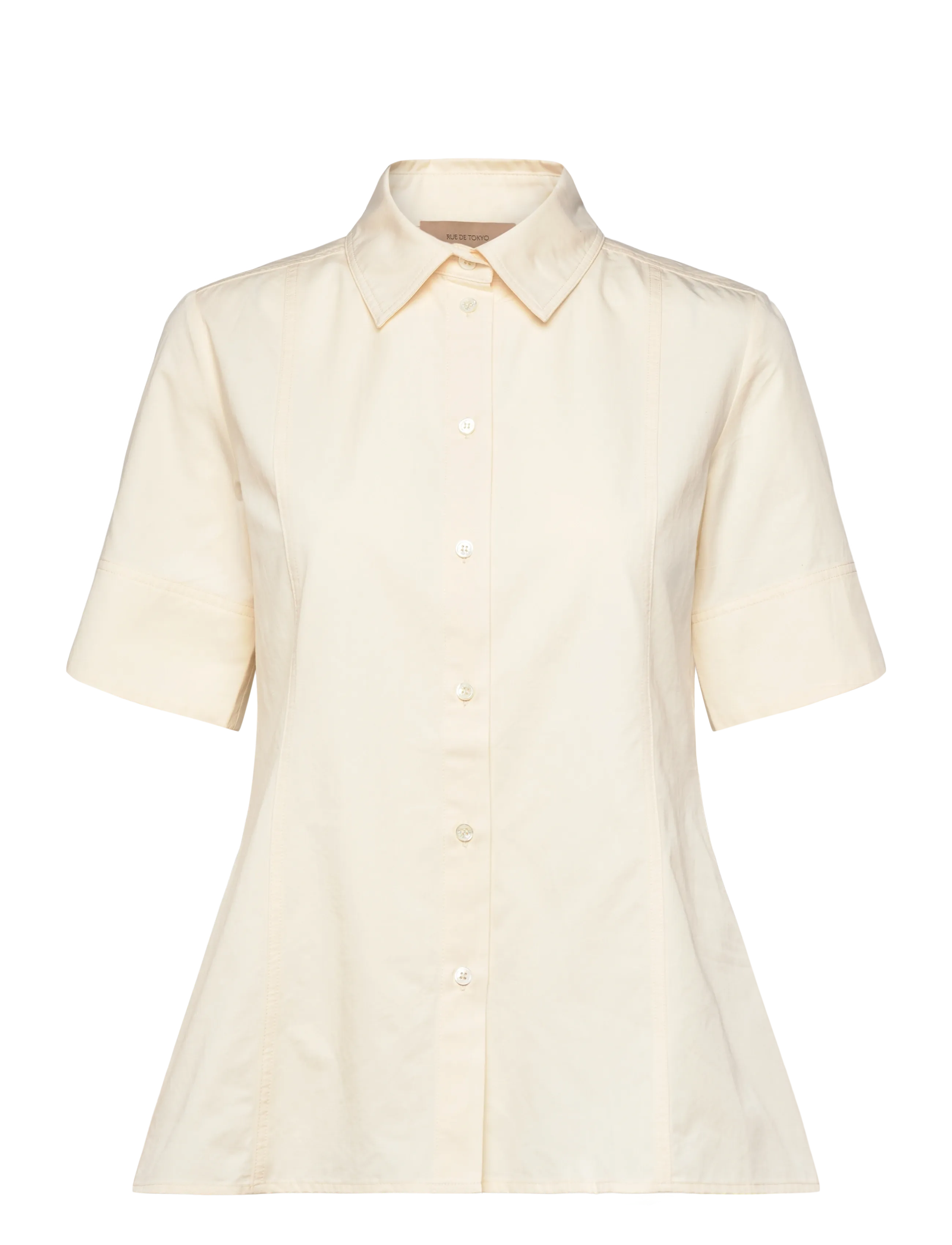 RUE DE TOKYO Simona Modal Poplin Cream - S - Damen