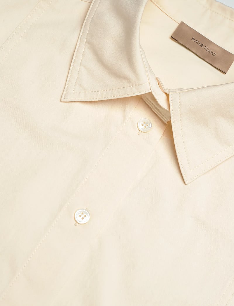 Rue de Tokyo - SIMONA MODAL POPLIN - denimskjorter - cream - 5