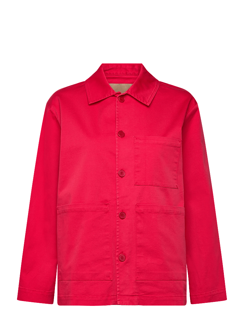 Rue de Tokyo - CAMERON TWILL - vårjackor - bittersweet red - 0