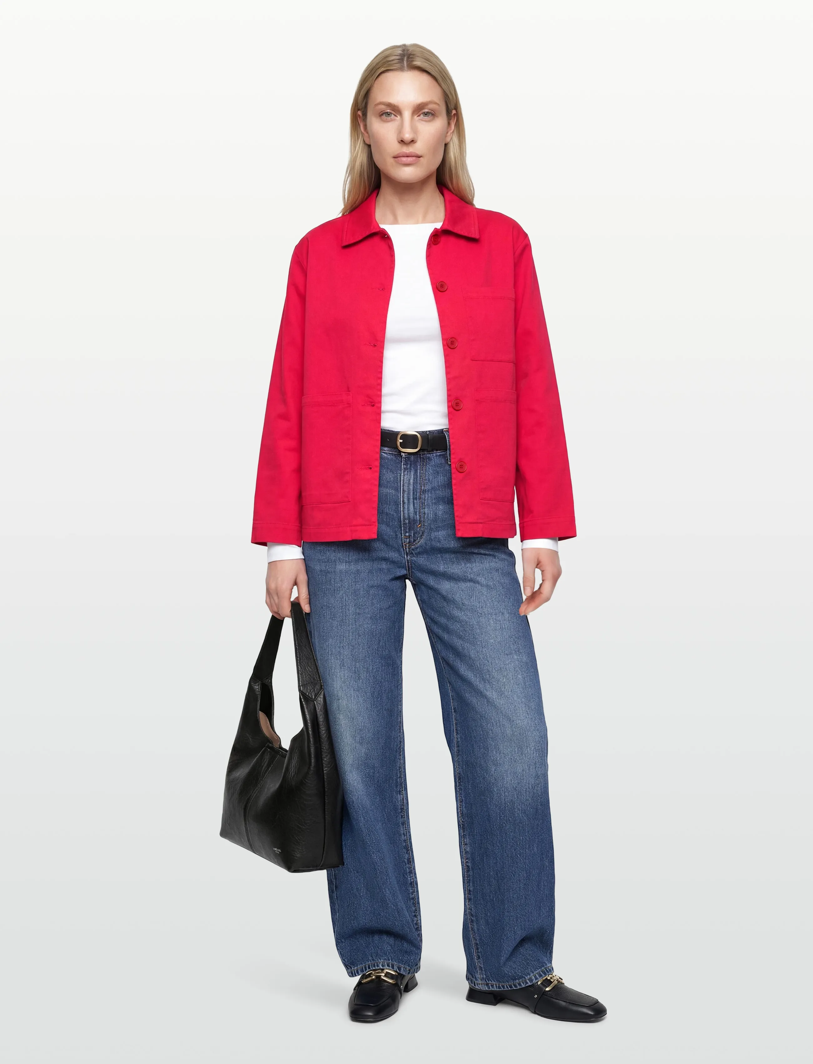 Rue de Tokyo CAMERON TWILL - Rue de Tokyo - BITTERSWEET RED / red