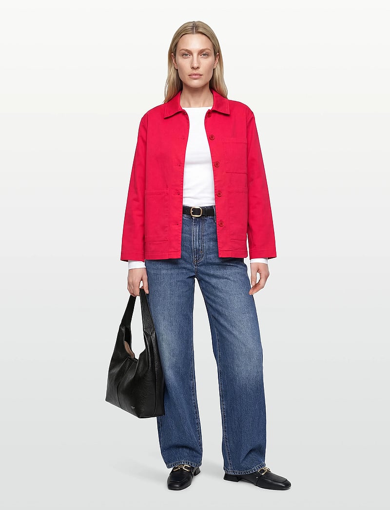 Rue de Tokyo - CAMERON TWILL - spring jackets - bittersweet red - 0