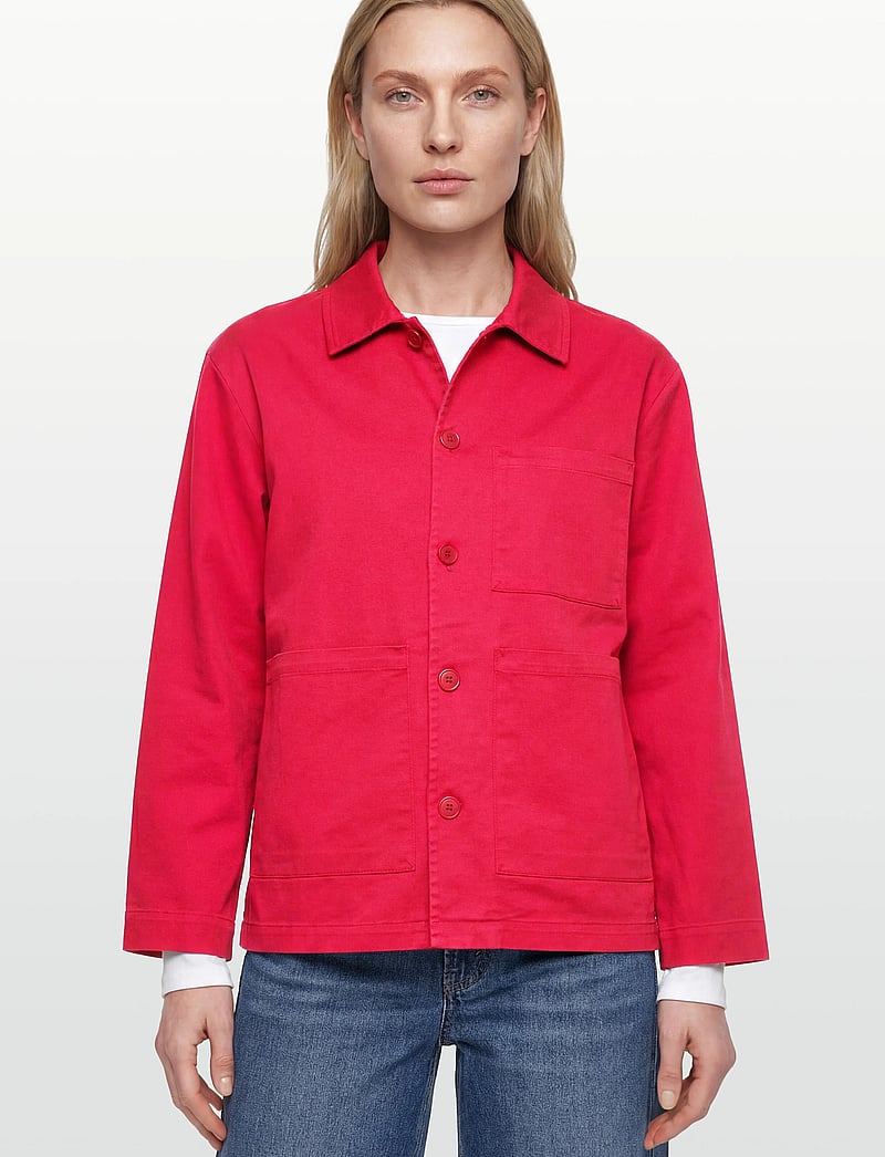 Rue de Tokyo - CAMERON TWILL - spring jackets - bittersweet red - 3