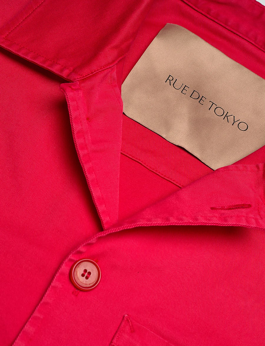 Rue de Tokyo - CAMERON TWILL - vårjakker - bittersweet red - 5