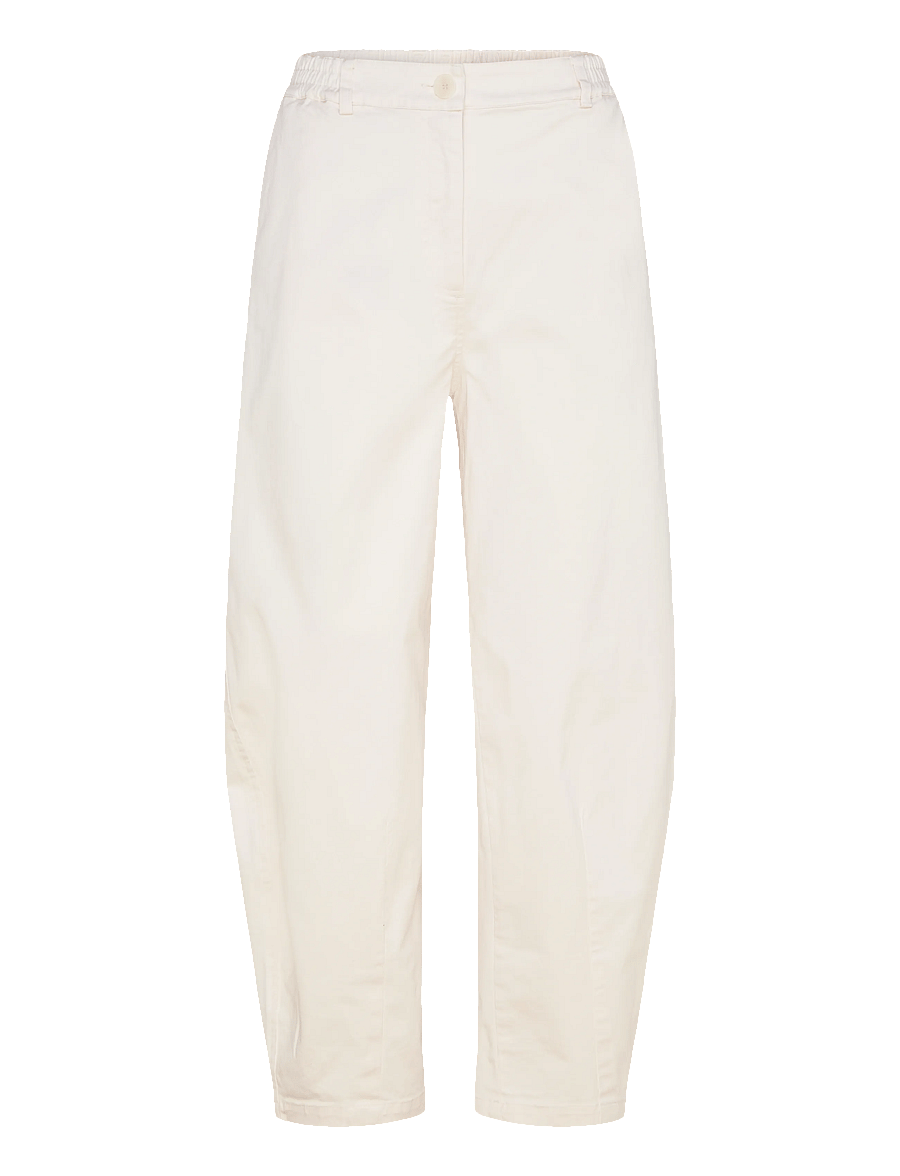 Rue de Tokyo - PATRICE TWILL - barrel püksid - eggshell - 1