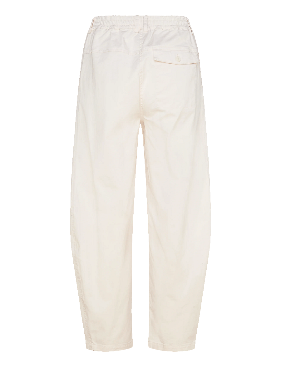 Rue de Tokyo - PATRICE TWILL - barrel püksid - eggshell - 2