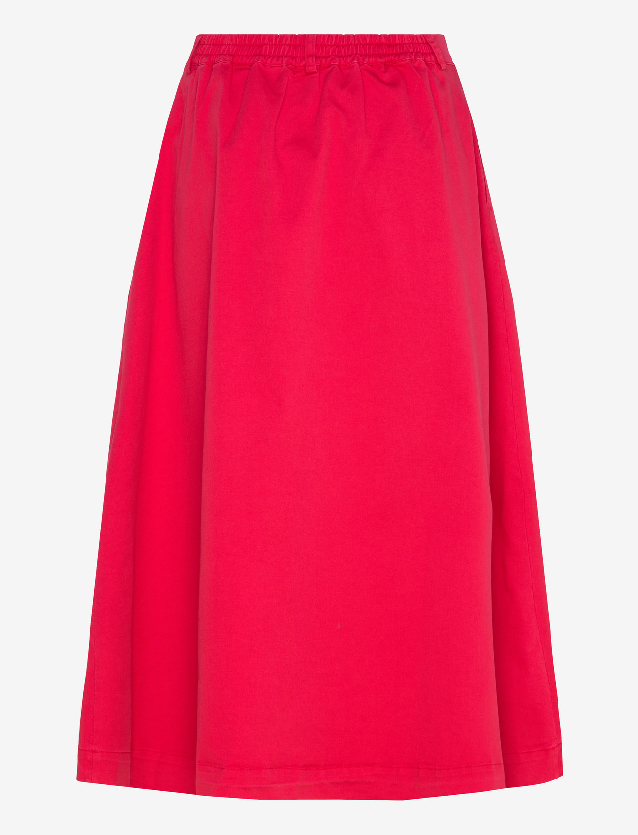 Rue de Tokyo - PEN TWILL - midi-röcke - bittersweet red - 1