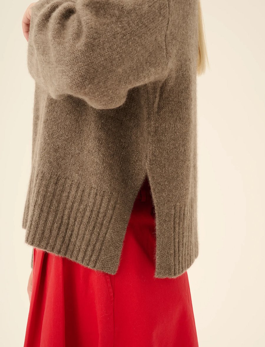 Rue de Tokyo - PEN TWILL - midi kjolar - bittersweet red - 4