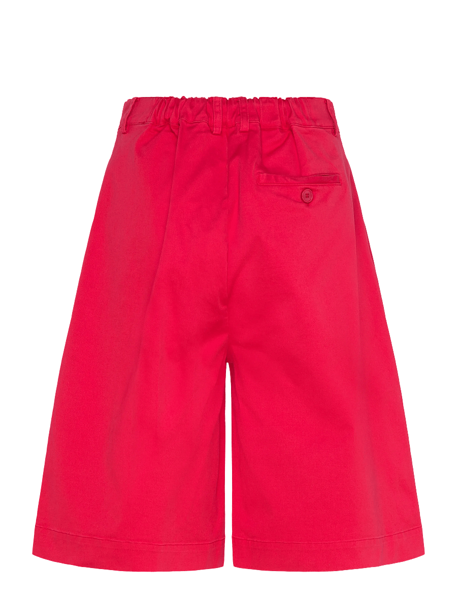 Rue de Tokyo - PREMA TWILL - bermudashorts - bittersweet red - 2