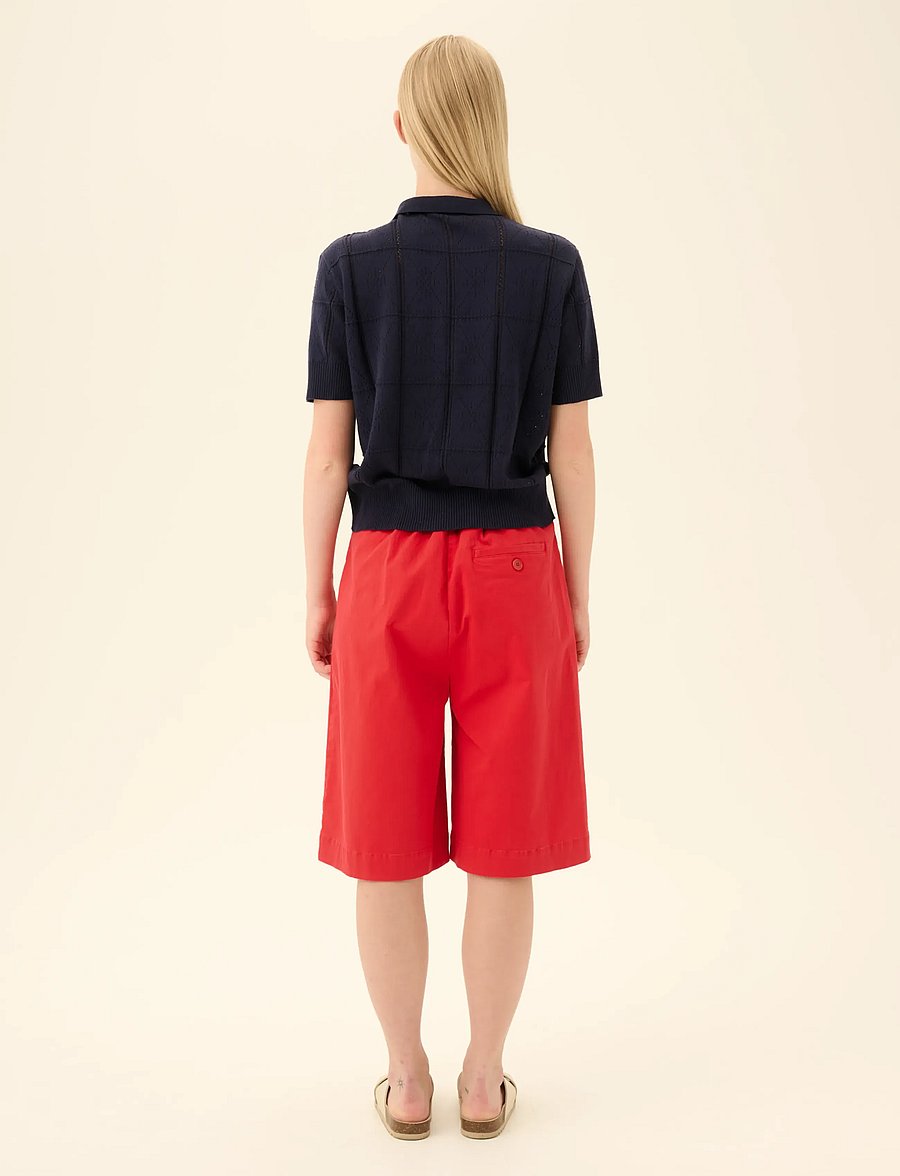 Rue de Tokyo - PREMA TWILL - bermudashorts - bittersweet red - 3
