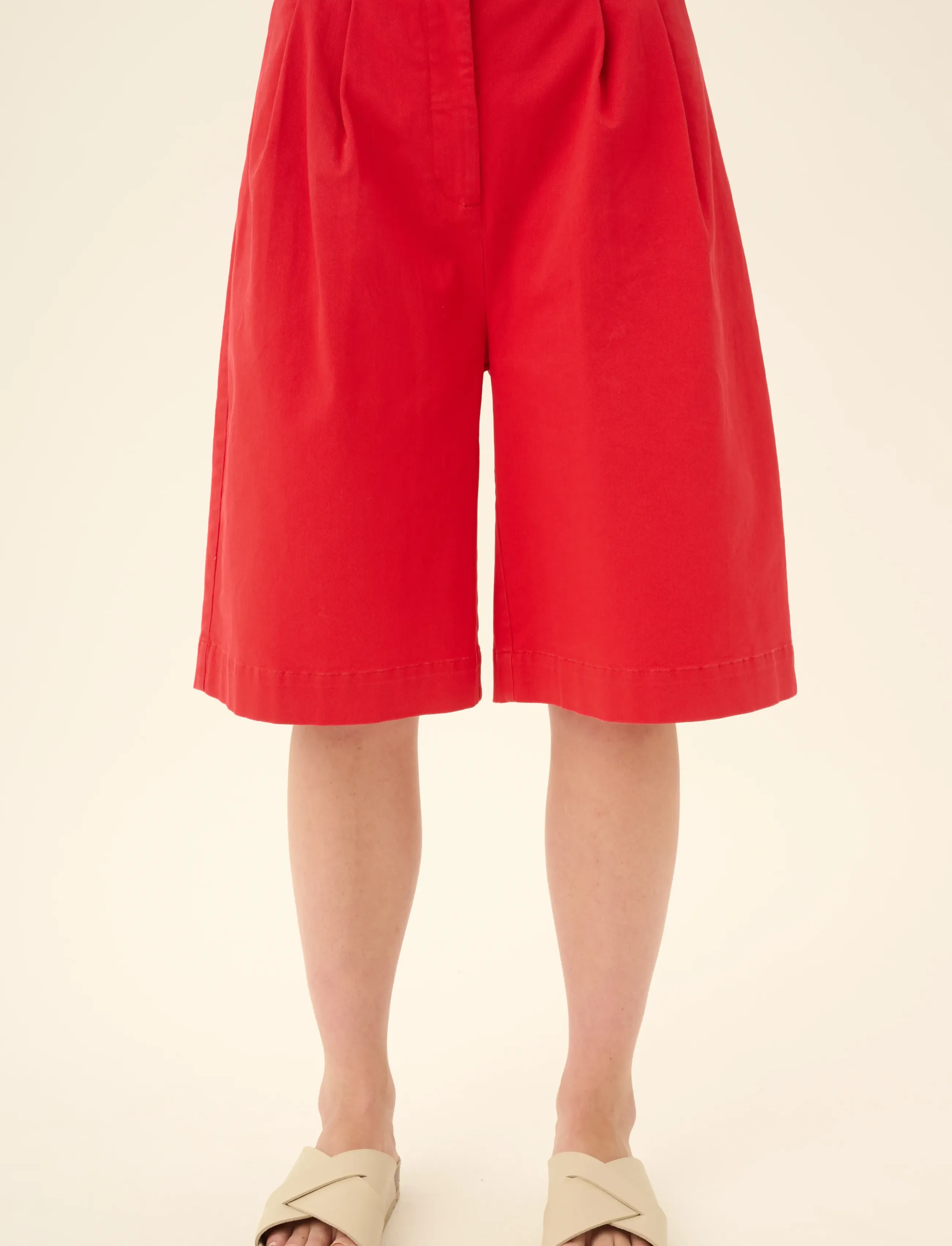 Rue de Tokyo - PREMA TWILL - bermudas - bittersweet red - 4
