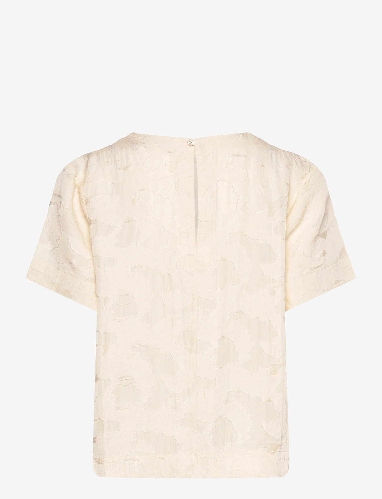 Rue de Tokyo - SELIN VISCOSE LINEN - lühikeste varrukatega pluusid - cream - 1