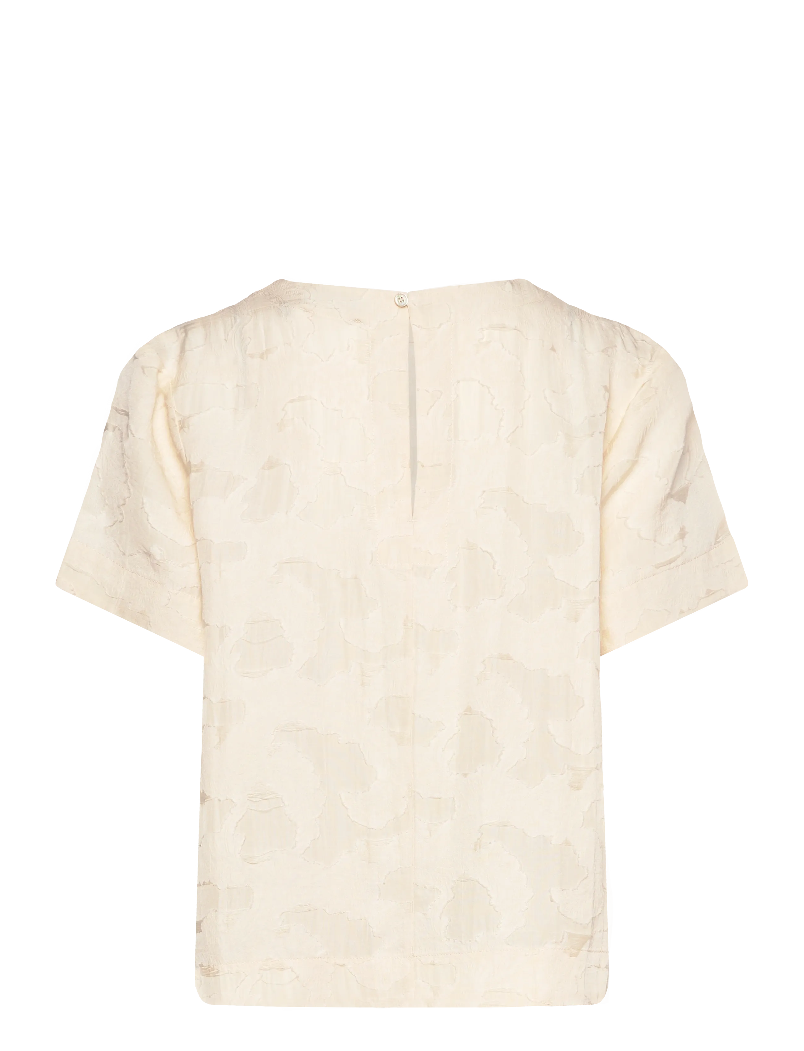 Rue de Tokyo - SELIN VISCOSE LINEN - short-sleeved blouses - cream - 2
