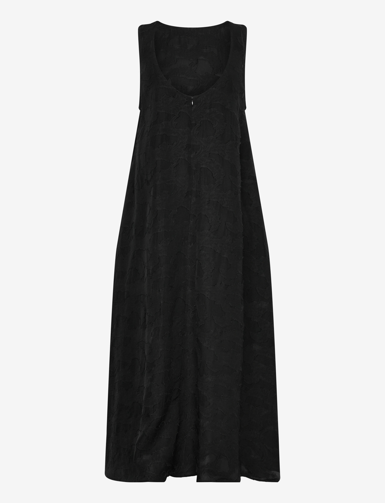 Rue de Tokyo - DEOMIRA VISCOSE LINEN - midikleidid - black - 1