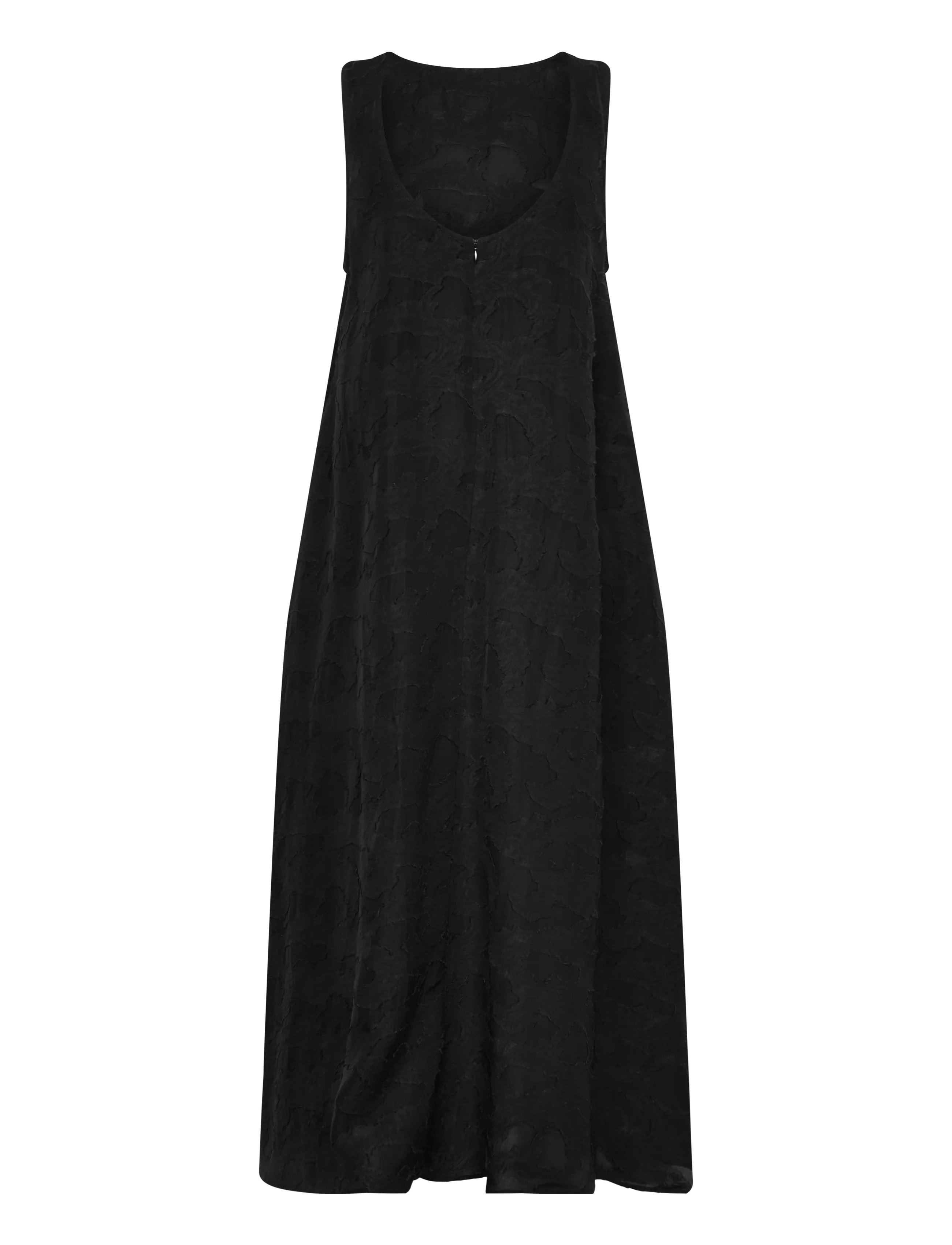 Rue de Tokyo - DEOMIRA VISCOSE LINEN - midi kjoler - black - 2