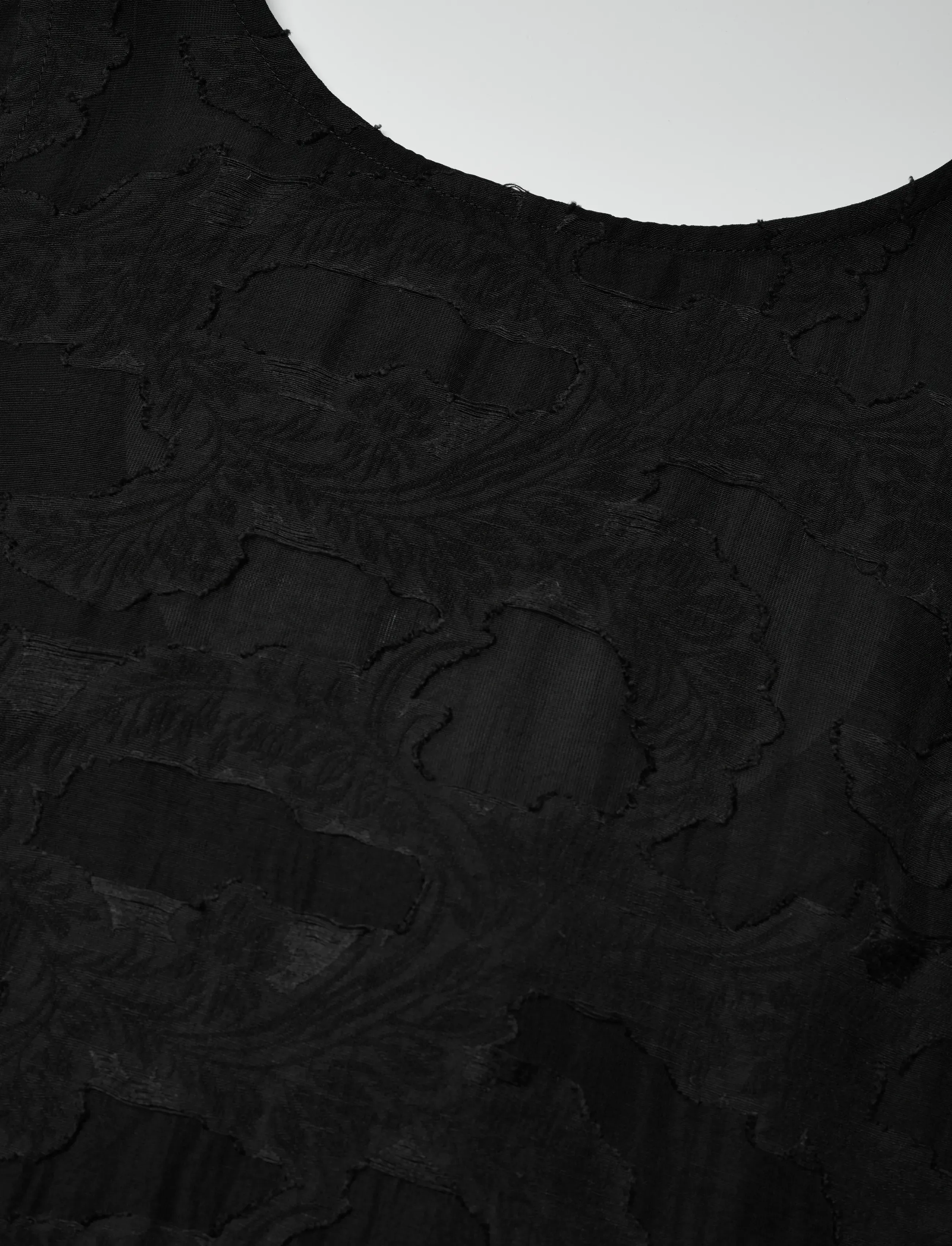 Rue de Tokyo - DEOMIRA VISCOSE LINEN - midi kjoler - black - 5