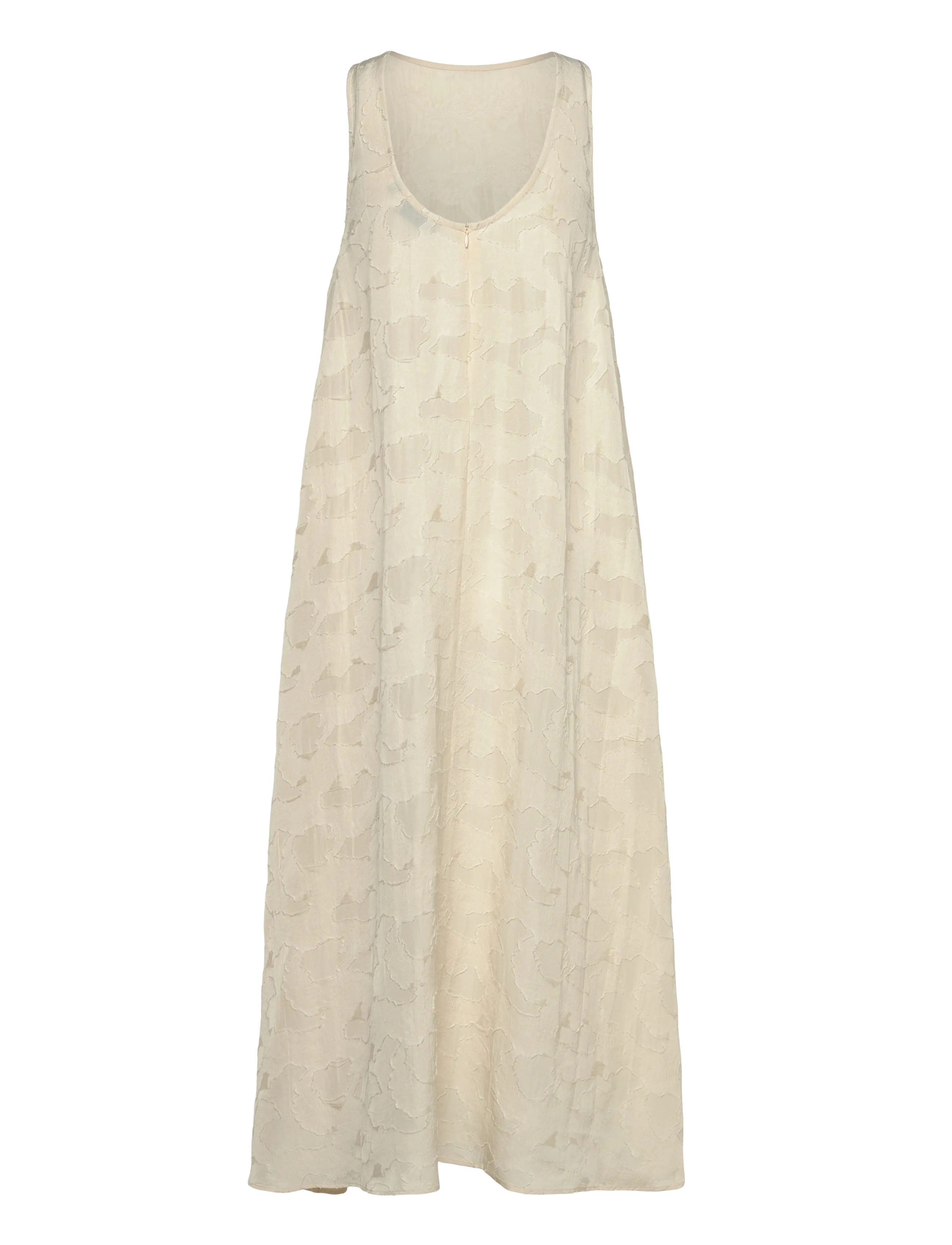 Rue de Tokyo - DEOMIRA VISCOSE LINEN - midi kjoler - cream - 2