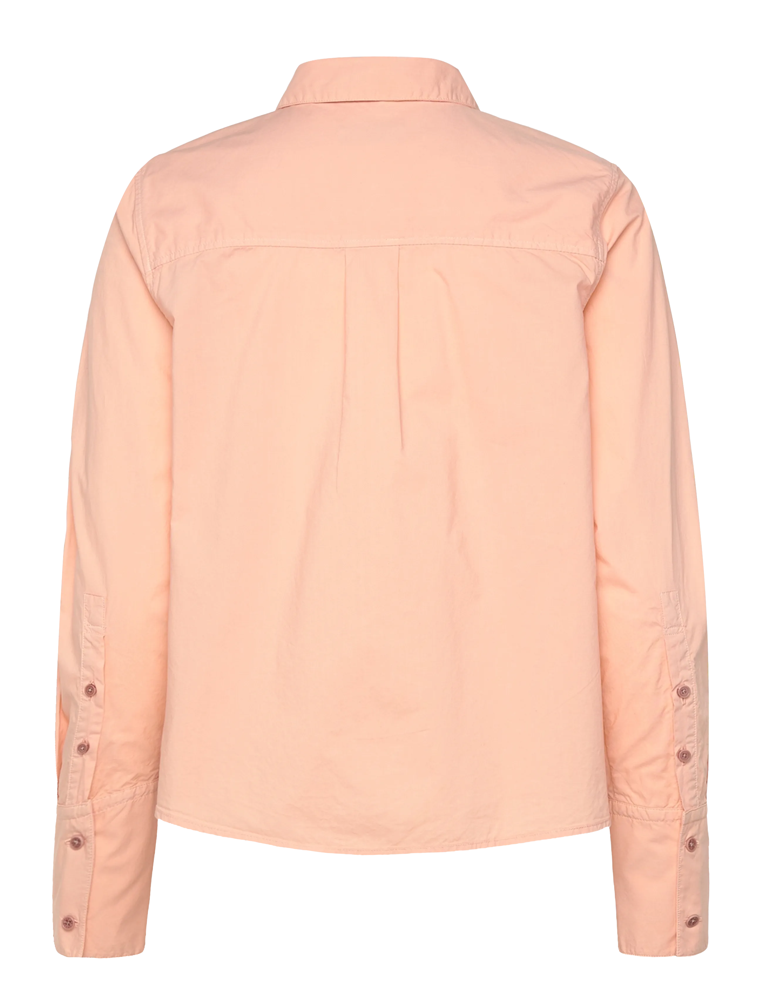 Rue de Tokyo - SYLINA GARMENT DYED POPLIN - denimskjorter - beige rose - 2