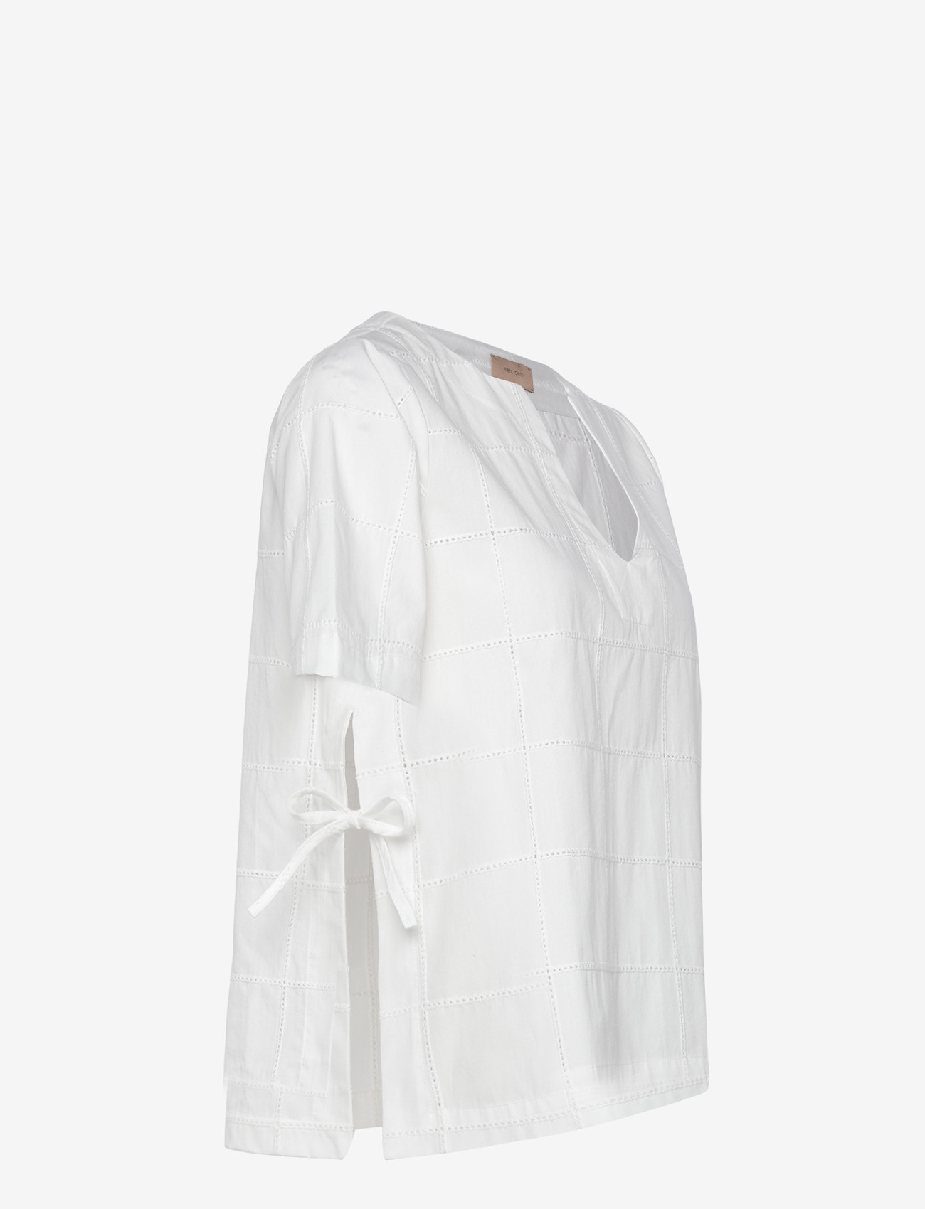 Rue de Tokyo - SIENNA EYELET POPLIN - t-shirts - ivory - 4