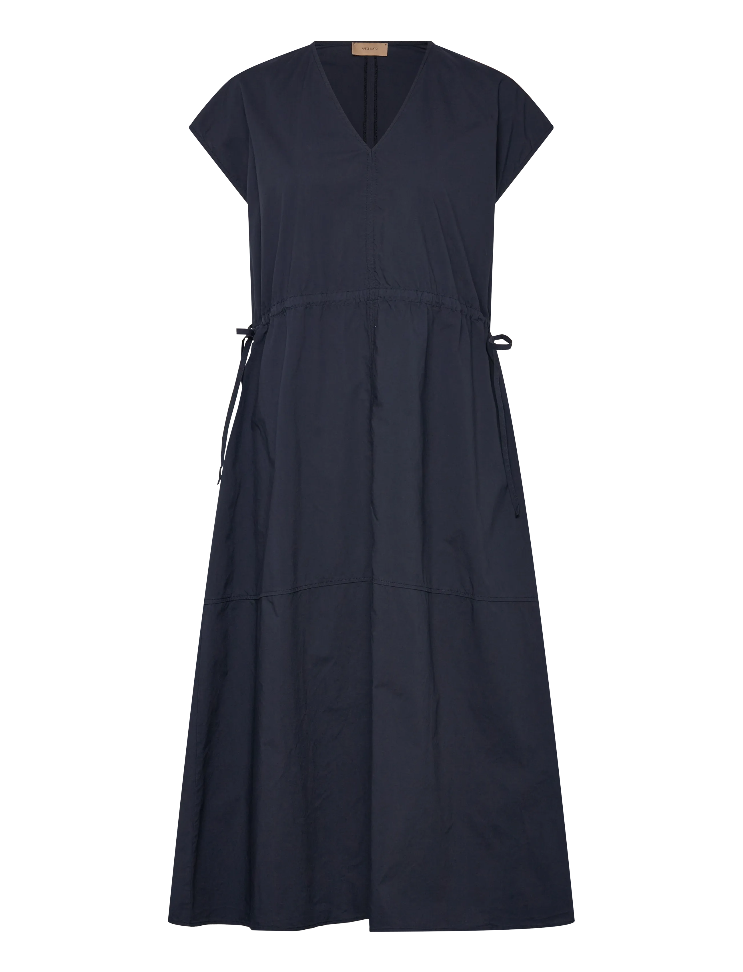 RUE DE TOKYO Dalila Gmtd Poplin Navy - XL - Damen