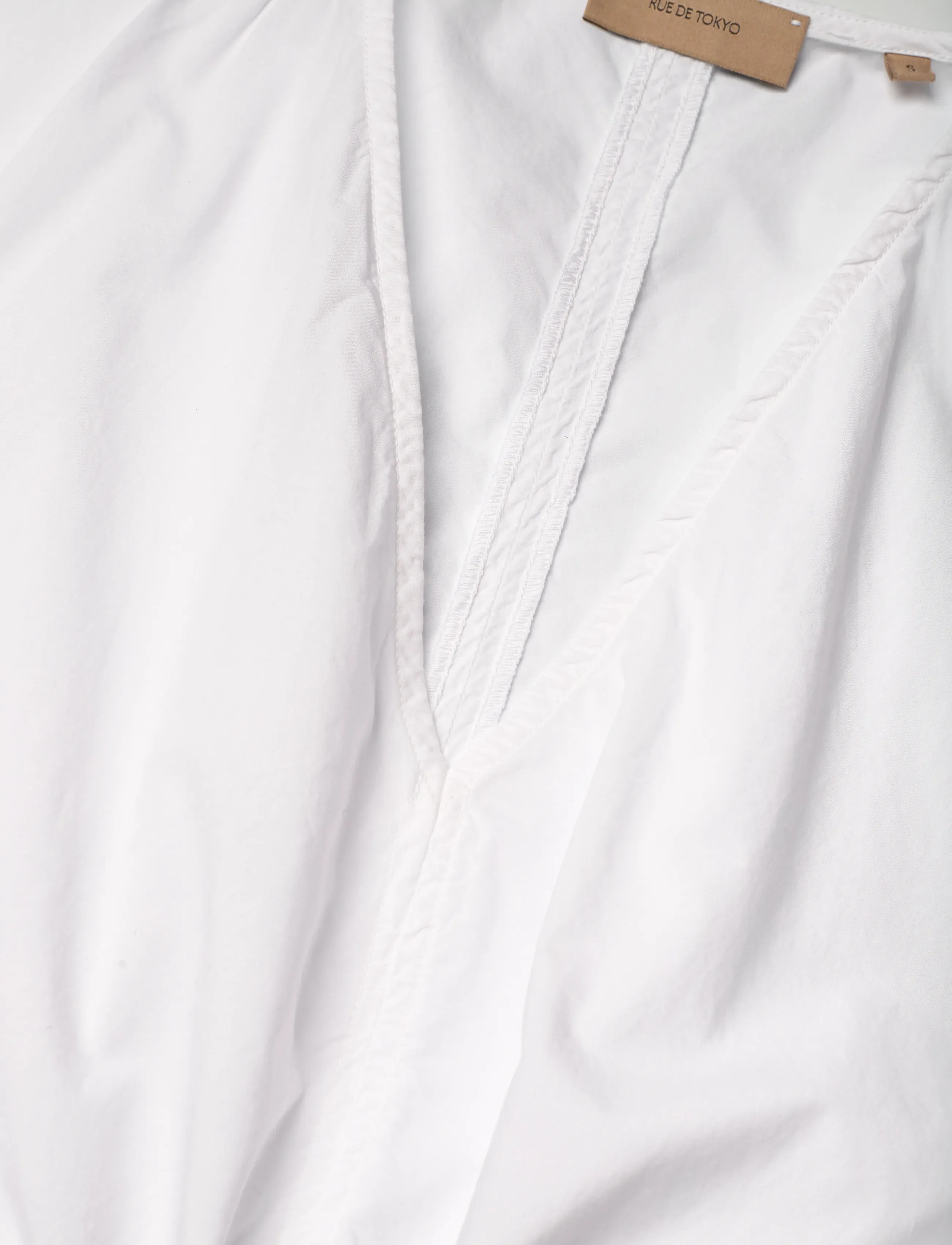 Rue de Tokyo - DALILA GMTD POPLIN - confirmation - white - 5