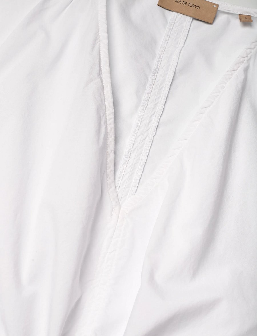 Rue de Tokyo - DALILA GMTD POPLIN - konfirmation - white - 5