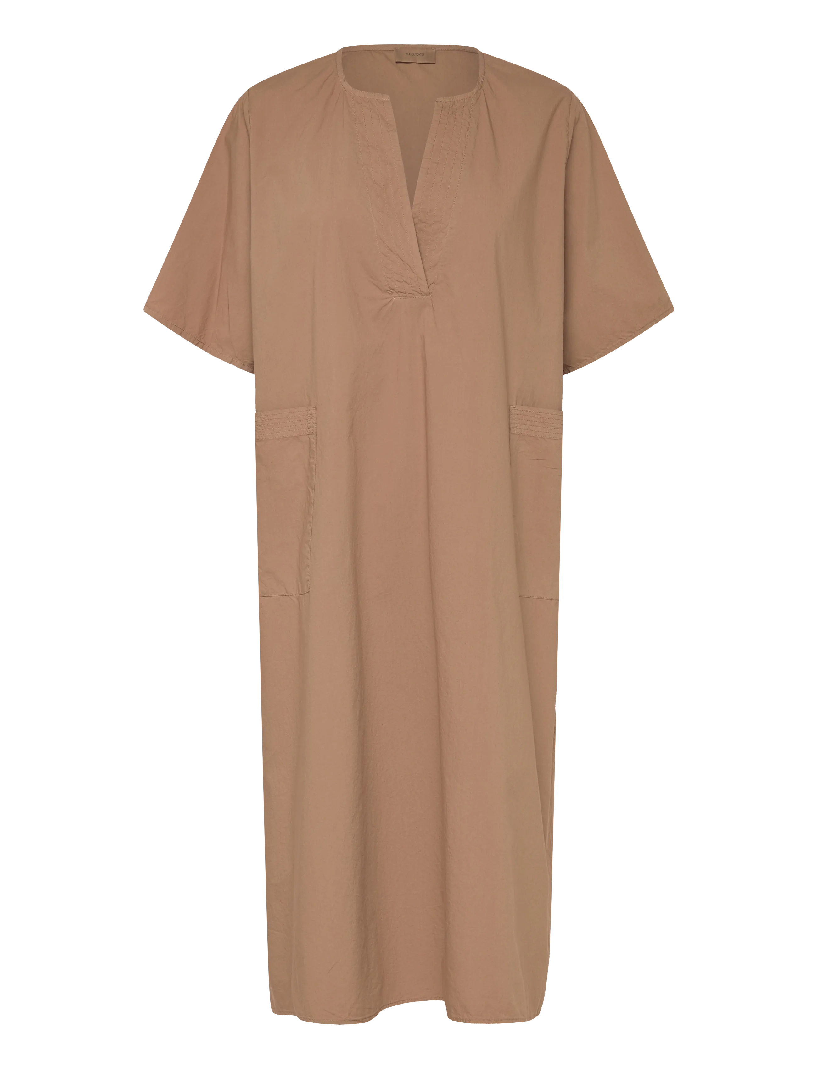 RUE DE TOKYO Desi Gmtd Poplin Braun - XS - Damen