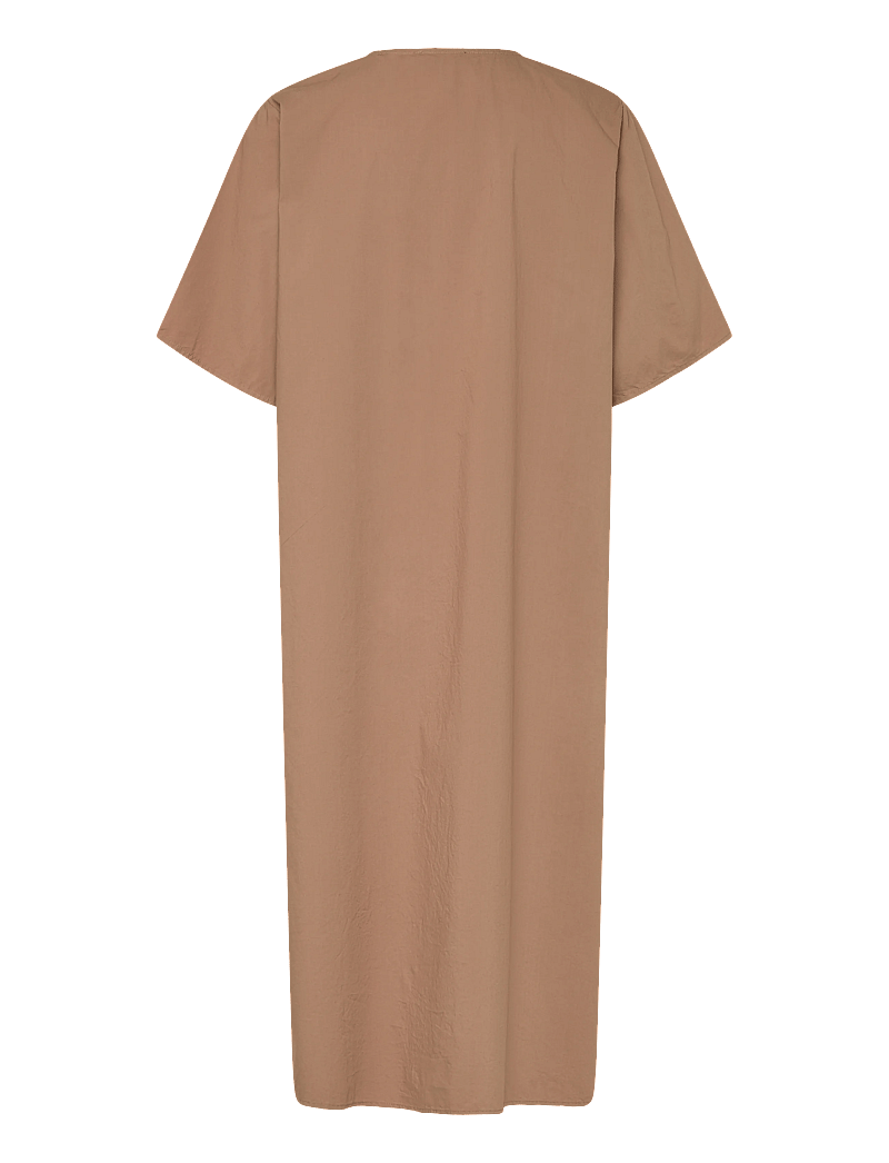 Rue de Tokyo - DESI GMTD POPLIN - särkkleidid - mocha - 2