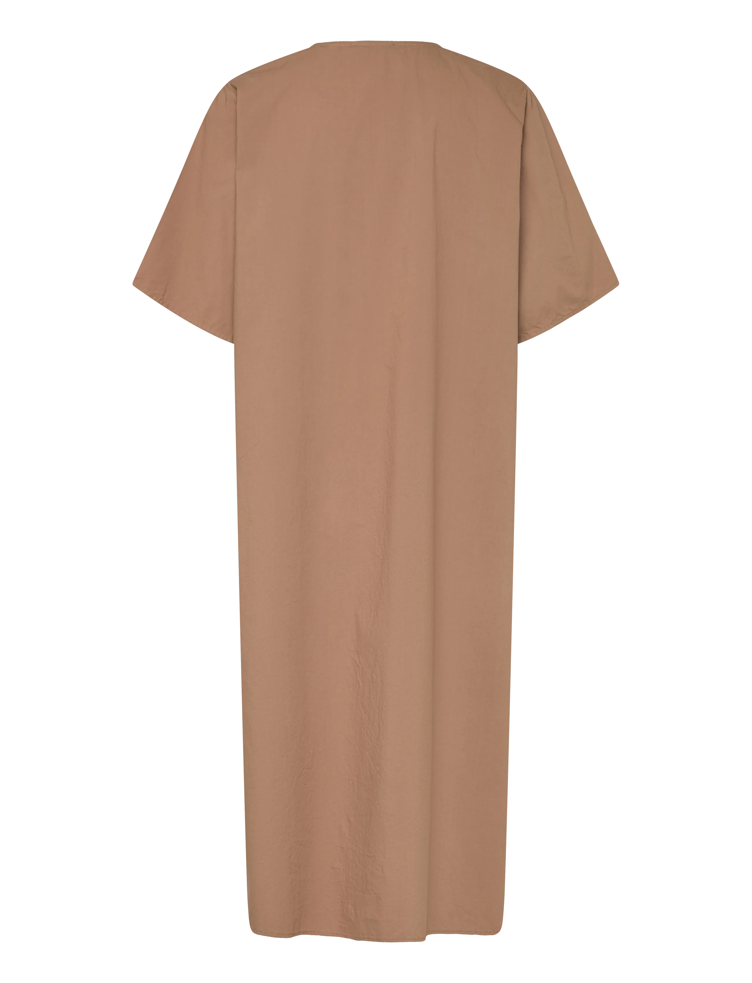 Rue de Tokyo - DESI GMTD POPLIN - hemdkleider - mocha - 2