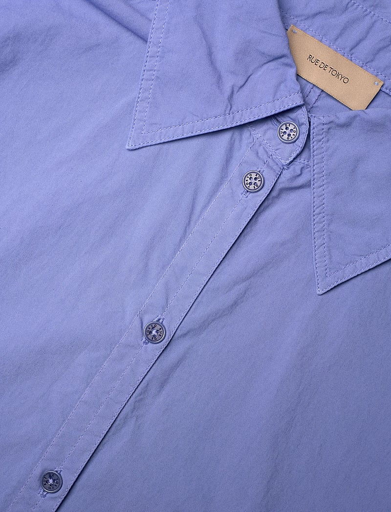 Rue de Tokyo - SEREN GMTD POPLIN - teksasärgid - blue bonnet - 2