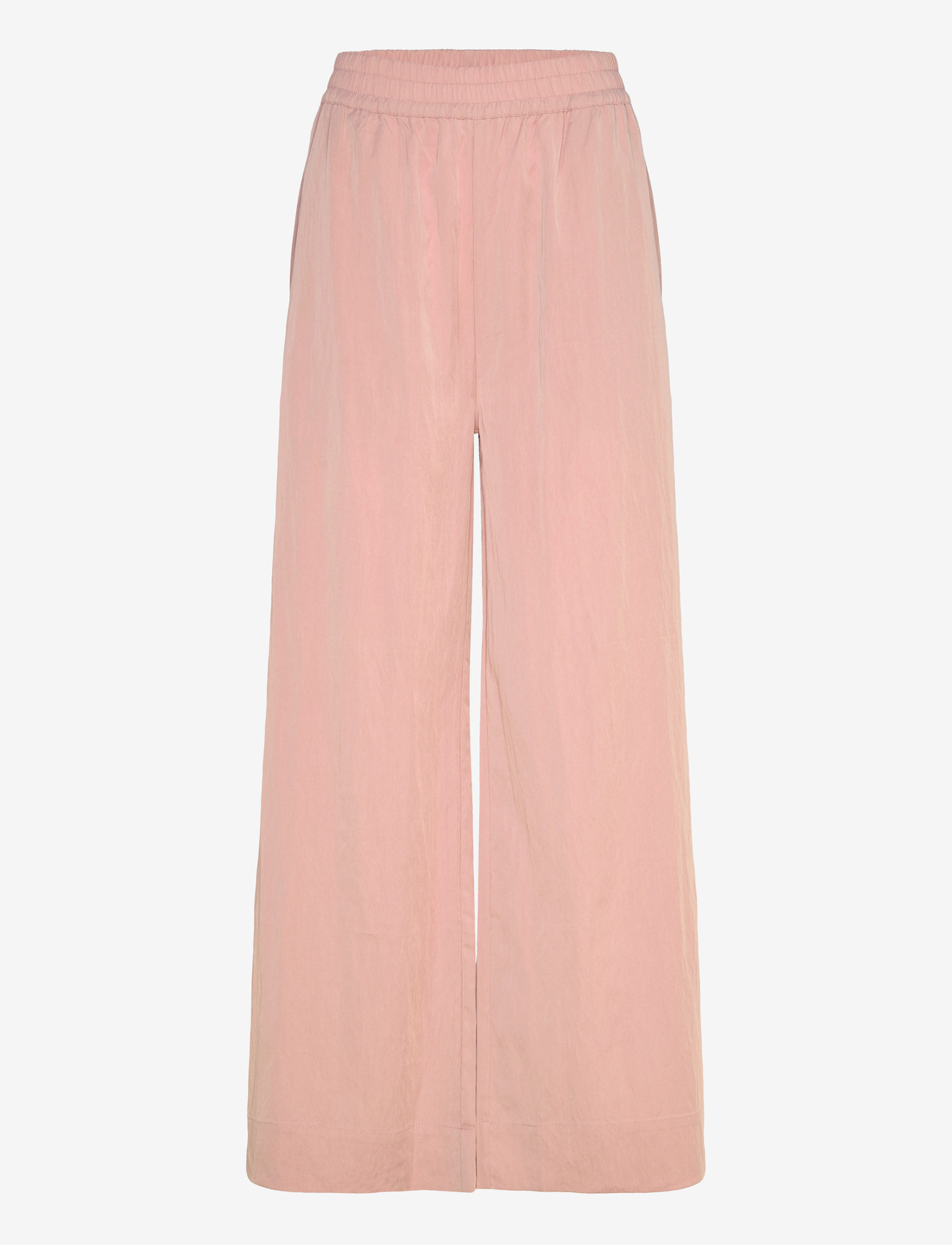 Rue de Tokyo - PRISILA CRINKLED TENCEL - bukser med brede ben - rose - 0